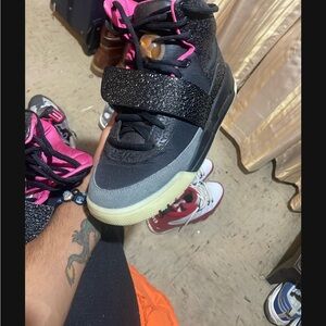 Nike air Yeezy 1 Blink Sz 10.5 (sole swapped)